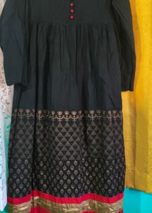 Elegant Black Tunic Top