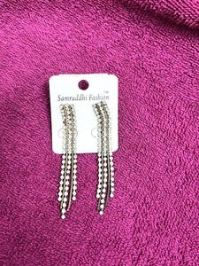 Sparkling Fringe Earrings