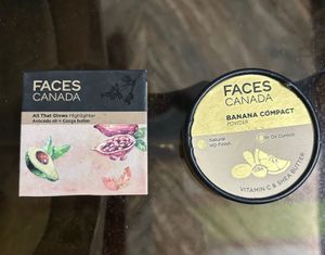 Faces canada highlighter & Babana powder