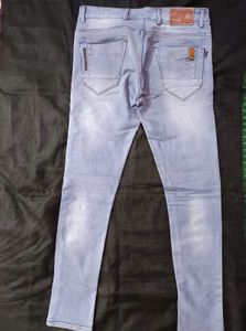 Light Wash Slim Fit Jeans