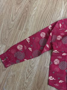 Kids Cute Printed Red Shirt