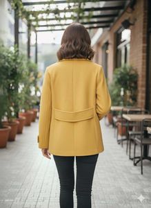Premium Mustard Winter Jacket Imported &amp; Cozy