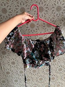 Floral Crop Top