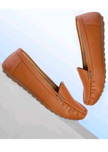 Tan Brown Loafer Shoes