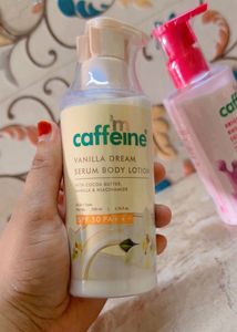 3 mCaffeine Serum Body Lotions
