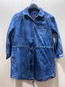 Spykar Denim Shirt Dress