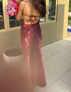 Back Strapped Long Classic Dress ❤️