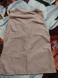 Vintage Pink Sleeveless Blouse Size 26-30
