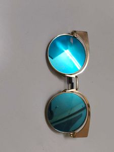 Blue Round Style Glares