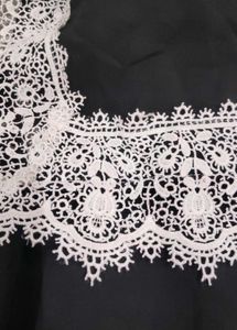 lace black top