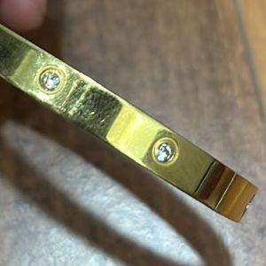 cartier Gold Bangle Bracelet