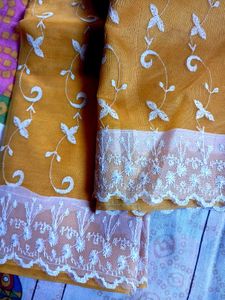 Elegant Yellow Saree