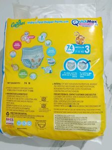 Cuddles Super Pants Diapers - Medium (74 Count)