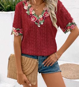 Floral Embroidered Top