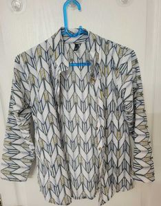 Cute Patterned Tank Top With Jacket