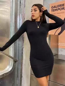 Tokyo Talkies Ribbed Dress