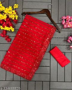 Beautiful Red Saree