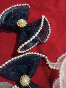 Pearl Embellished Bows