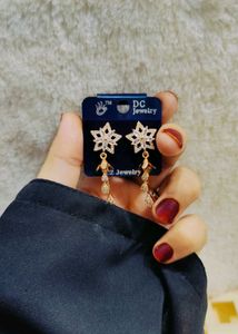 Floral Drop Earrings