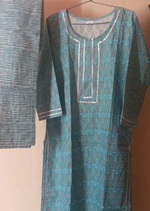 New Cotton Kurti With Pant