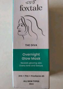 Foxtale The Diva Overnight Glow Mask Packed Unused