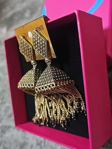 Statement Jhumka Earrings