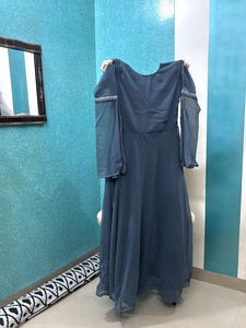 Elegant Gray Gown