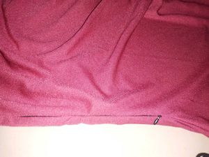 Zara Cute Ruchhed Knee Length Dresss