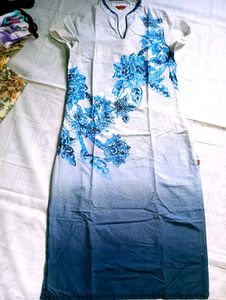 W Brand Kurti & Green Top