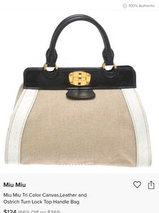 Miumiu handbag