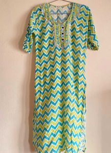 Chevron Print Kurti