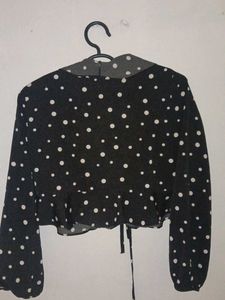 Polka Dot Top wear From kora Store