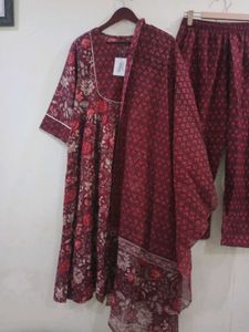 Partywear Alvami brand new Maroon Kurta Se