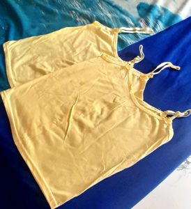 Camisole - Yellow (Pack Of One)