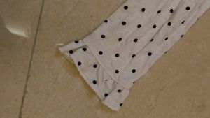 Polka Dot Smocked Blouse