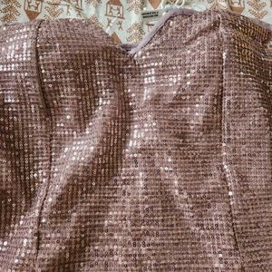 Sequin Micro Mini Dress