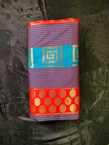 Vibrant Banarasi Saree