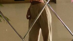 Woman Beige Color Trouser