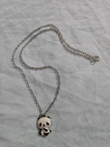 Panda Rustless silver chain
