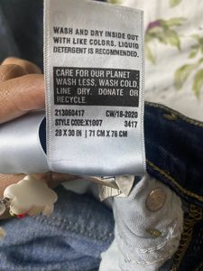 Levis Skinny Fit Ripped Jeans