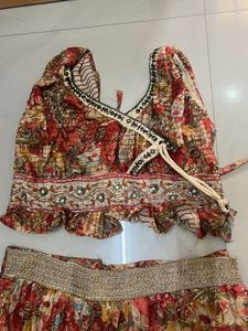 Floral Skirt &amp; Top Set