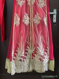 Red Floor Length Gown