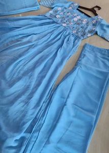 Elegant Blue Kurta Set