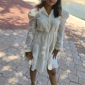 Flared Mini Cute Dress