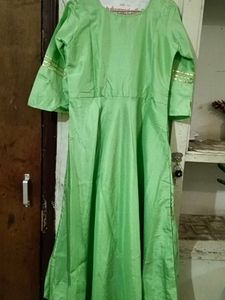 NEW Ethnic Grand Green long gown