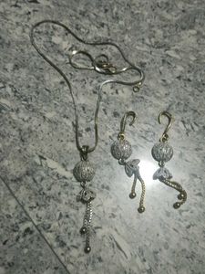 Combo Necklace Eid Offer Silver Diamond 💎 Stone