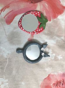 Clay Pocket Mirrors ✨🪞🍓