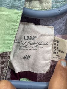 H&amp;M Plaid Flannel Shirt