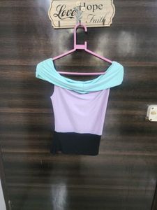 Off Shoulder Pastel Top 🌸