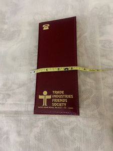 Vintage Leather Telephone Diary